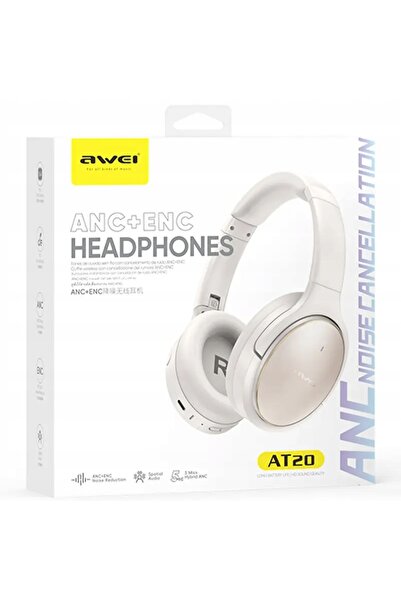 NO BRAND AWEI AT20 Căști Bluetooth wireless circumaurale