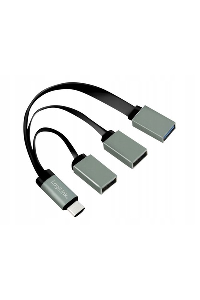 LogiLink Hub USB-C UA0315 cu 3 porturi