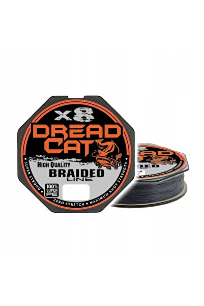 KONGER PLEC DREAD CAT X8 NEGRU 300M 47,10KG 0,40MM