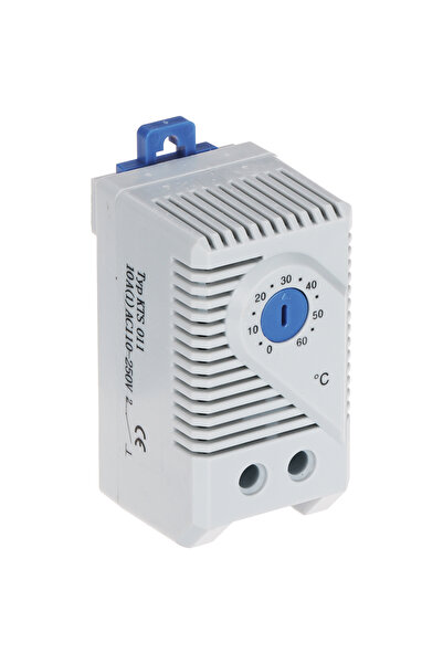 NO BRAND Termostat de oprire ventilator 230V, montaj pe șină DIN