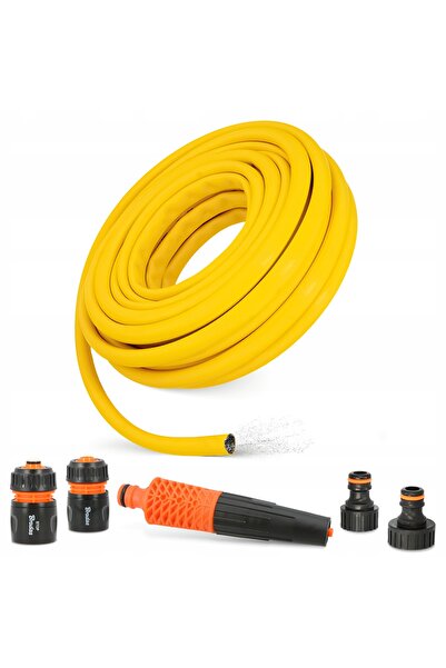 Bradas Furtun de grădină 1/2 retractabil, 30 m, flexibil pentru udare, SHLAUF...