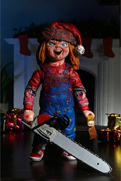 Neca Екшън фигурка Child's Play Ултимативен Чъки (Празнично издание) 18 см