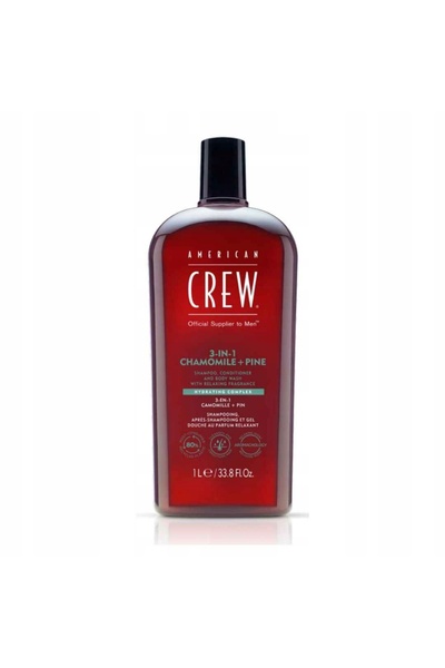 NO BRAND American Crew Classic 3 în 1 șampon, balsam și gel de duș cu mușețel...