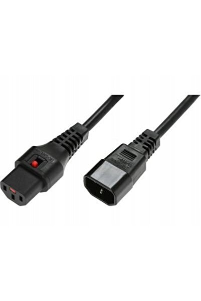 MicroConnect Cablu prelungitor C13 IEC cu blocare la conector tată C14, 4m, n...