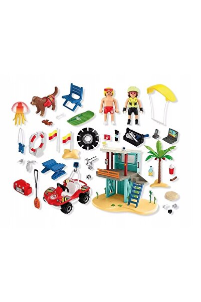 Playmobil 71903 Turn de Salvare și Buggy de Plajă