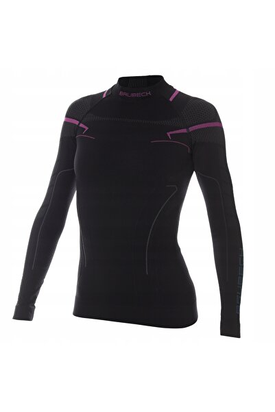 NO BRAND Brubeck Thermo LS13100A tricou termic de damă mov XL