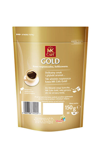 MK Cafe Cafea solubilă Gold Set 3x150 g
