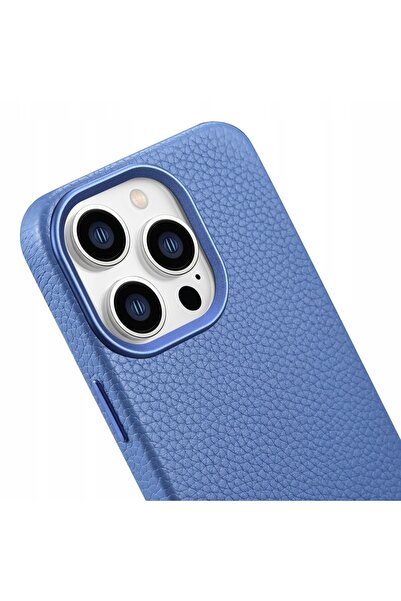 NO BRAND Husă din piele magnetică pentru iPhone 14 Pro Max cu MagSafe, Piele ...