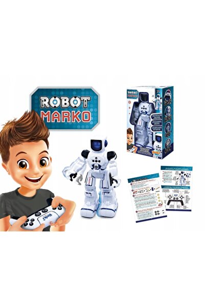 NO BRAND Robot interactiv cu telecomandă, 20 de moduri de interacțiune, Marko...