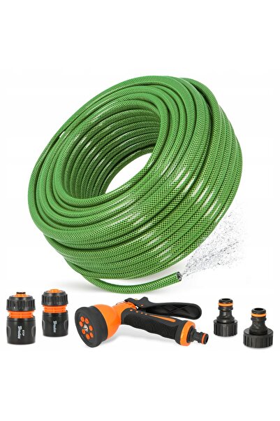 Blumat Furtun de grădină 1/2, cu racord de apă, retractabil, flexibil, 20 m, ...