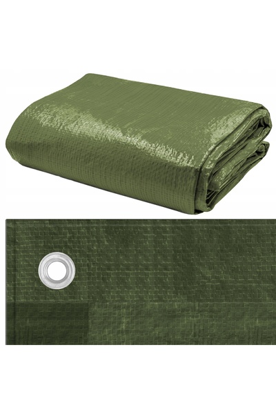 NO BRAND PLANDEKA PROTECȚIONARE ÎNTĂRITĂ 5X6M REZISTENTĂ LA ÎNGHEȚ IMPERMEABI...