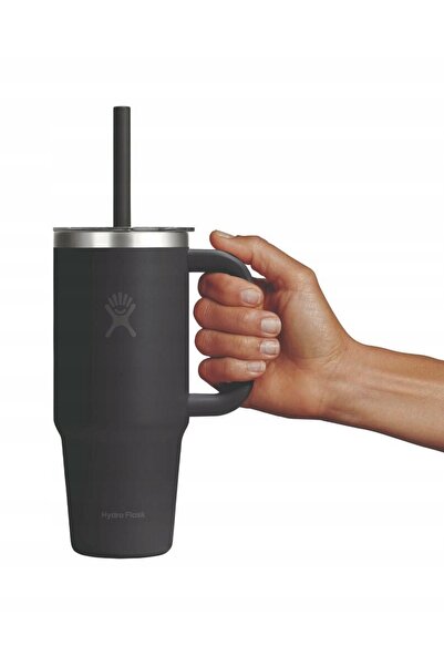 NO BRAND Termos Hydro Flask Travel Tumbler cu capac transparent 24 Oz / 710 M...
