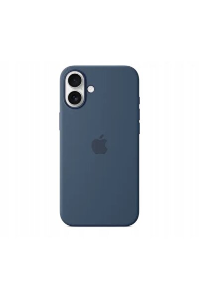 Apple Husă de silicon pentru iPhone 16 Plus cu MagSafe - Denim