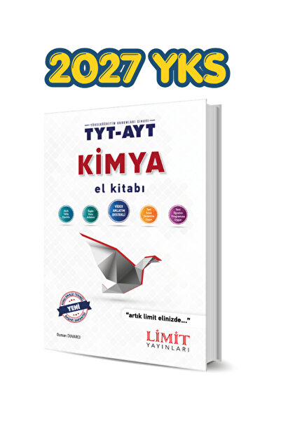 Limit Yayınları Limit TYT - AYT Kimya El Kitabı Konu Anlatımı 2027 YKS