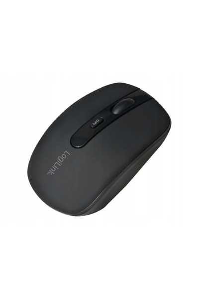 LogiLink MYSZ Mouse Wireless Bluetooth Optic 1600 DPI Pentru Computer Negru