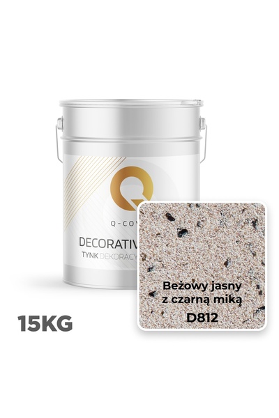 NO BRAND MOSAIC TINKELE GRANULAT CULOARE BEJ DESCHIS CU MICĂ NEAGRĂ D812 15kg