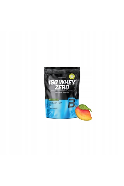 NO BRAND BIOTECH Iso Whey Zero Pudră proteică ananas-mango (454 g) Fără zahăr