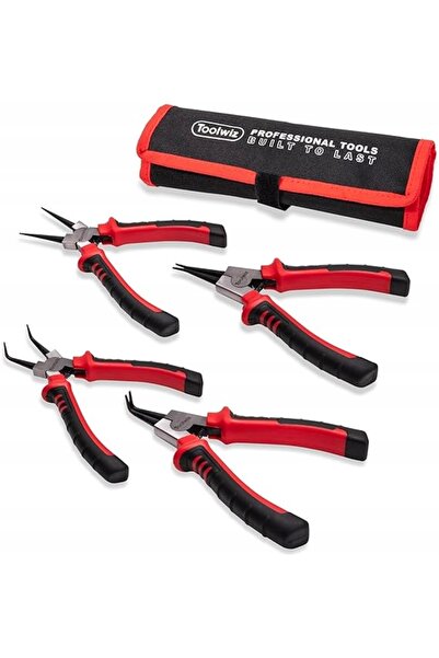 NO BRAND SET DE CLEȘTI PENTRU SIGILII TIPO INEL, 4 PIESE, 170MM