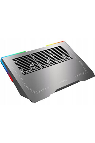 NO BRAND SUPORT DE RĂCIRE RGB REGLABIL DIN ALUMINIU PENTRU LAPTOP, CADOU PENT...