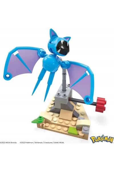 MEGA ZUBATA POKEMON SET DE CONSTRUCȚIE CU FIGURINE, JUCĂRIE PENTRU COPII