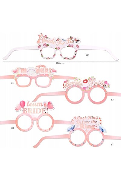NO BRAND Ochelari de seară pentru femei, 16 bucăți! Recuzită și accesorii pen...