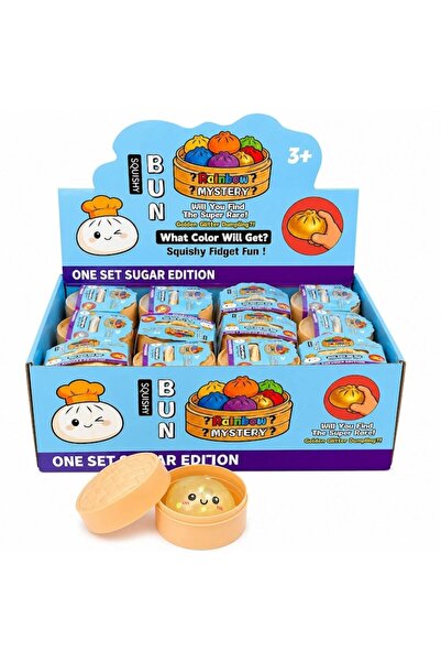 OEM Jucărie Antistres Mini Squishy Dumpling Mystery Cu Sclipici 5,5cm