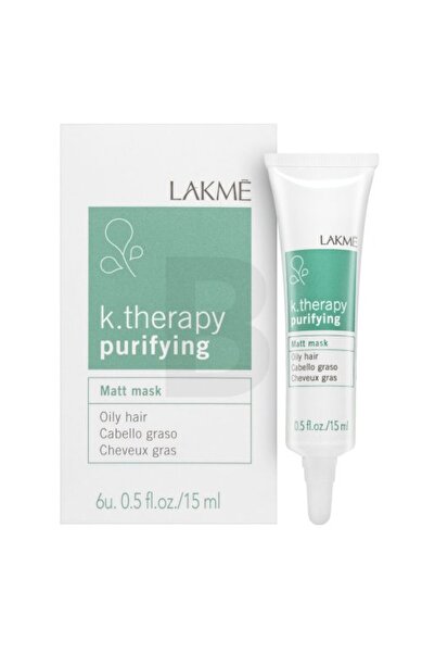 LAKMÉ K.Therapy Καθαριστικό Ματ Σαμπουάν-Σκραμπ για Λιπαρά Μαλλιά 6 x 15 ml