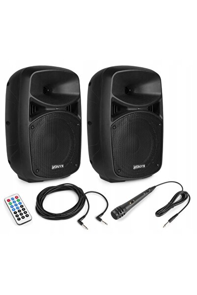 NO BRAND Set karaoke pentru adulți - Bluetooth - microfon cu fir de 400W