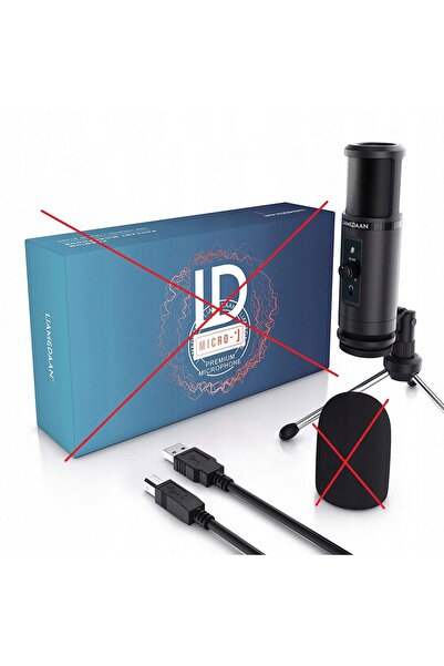 NO BRAND Microfon Lorgar Soner 313 Negru
