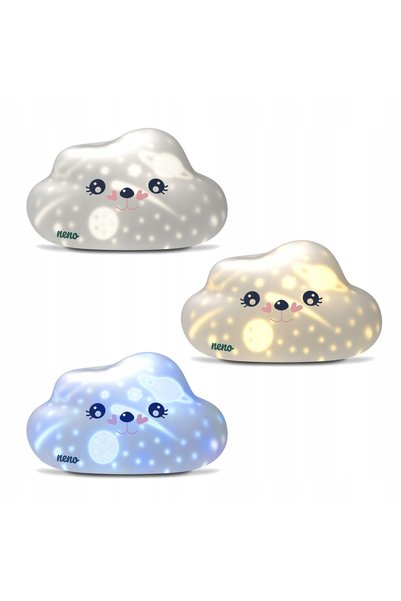 NO BRAND Lampă de veghe LED pentru copii NENO COSMO, din silicon, în formă de...