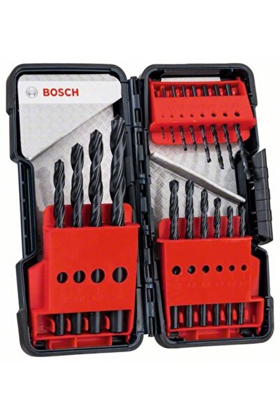Bosch Set de burghie pentru metal HSS-R, 1-10mm, 18 bucăți