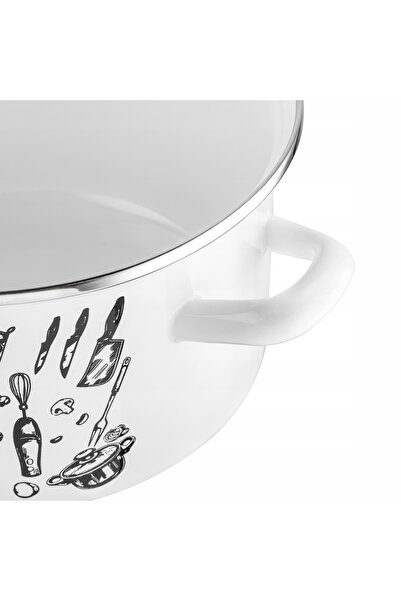 NO BRAND SET DE OALE Oale emailate Emalia Polska Kitchen 2,1 L, 3 L, 4,1 L, 5...