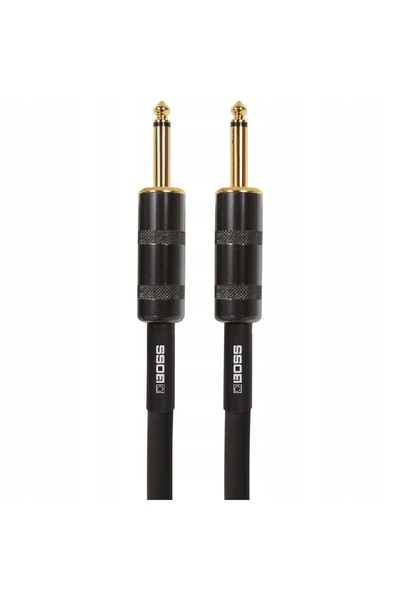 NO BRAND Cablu de boxe Boss BSC5 1.5m, premium, cu mufe placate cu aur, 1.5 m...