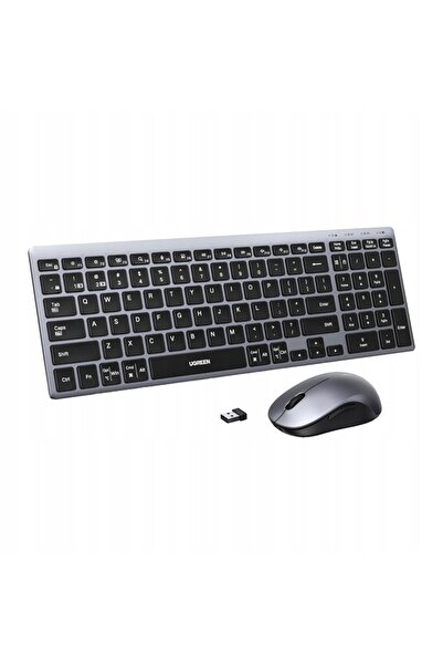 Ugreen Set tastatură și mouse wireless MK552 Bluetooth 5.4 2.4G