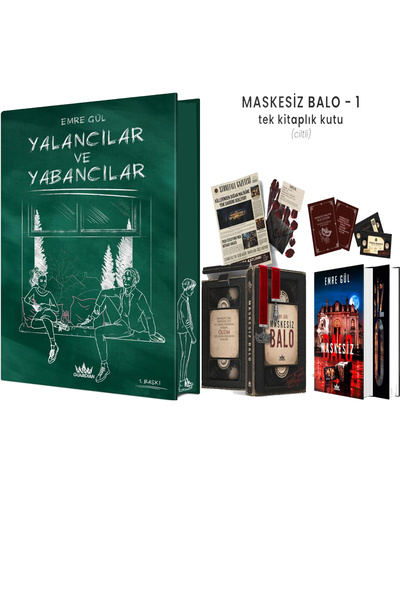 Guardian Kitap Yalancılar ve Yabancılar 1 Ciltli Yan Boyamalı ve Maskesiz Bal...
