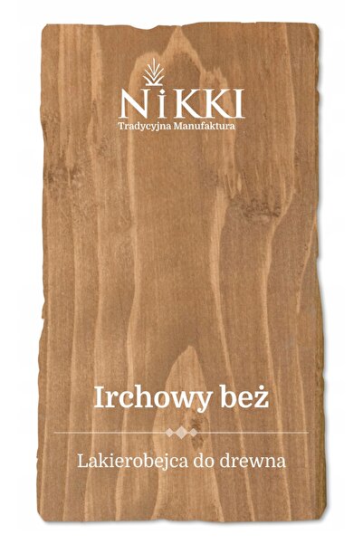 NO BRAND Vopsea pentru lemn 3 în 1 Extra Lazura Bej Irchowy Satinat 5L Protec...