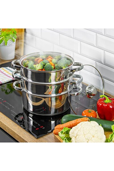 Kinghoff Oală cu aburi de 5,9L