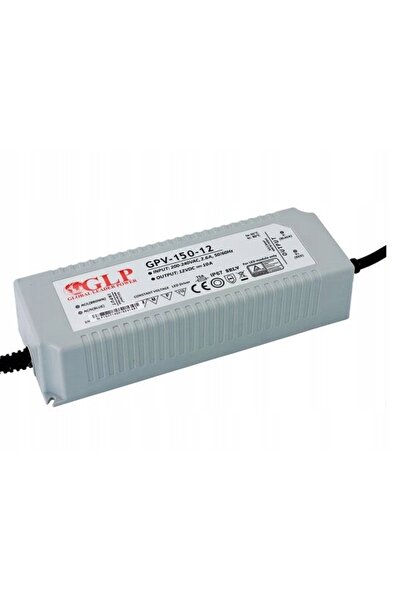 NO BRAND Sursă de alimentare impermeabilă 12V 150W 12A pentru bandă LED IP67