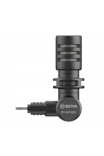 BOYA Microfon condenser miniatural Plug and Play - pentru iOS