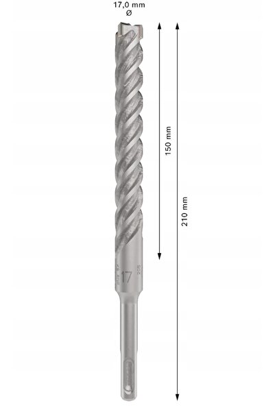 Bosch Burghiu pentru zidărie din beton SDS-plus 5X 17/210