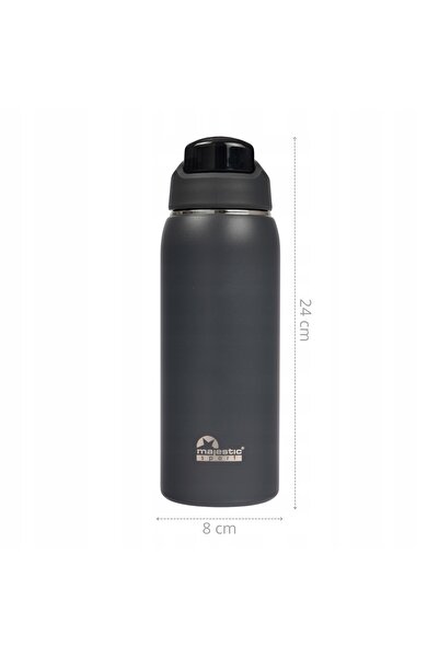 NO BRAND MAJESTIC DELTA STICLĂ TERMICĂ THERMOS CU PAIEȚĂ CLICK 750 ml