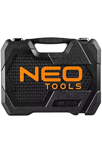 NEO Tools SET DE CHEI 1/4 1/2 86 piese elemente din CrV NEO-TOOLS