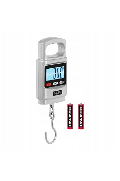 NO BRAND Cântar electronic cu cârlig, metalic, suspendat, 50 kg