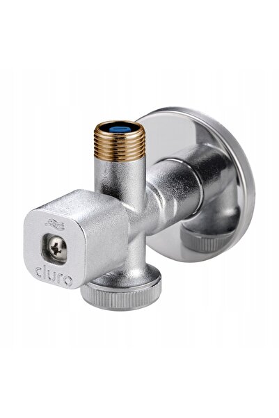 NO BRAND Robinet unghiular vertical combinat 1/2x3/8x3/4 țoli, din alamă anti...