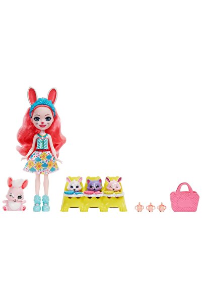 Enchantimals CEI MAI BUNI PRIETENI PENTRU BEBELUȘI BREE BUNNY și TWIST set HLK85