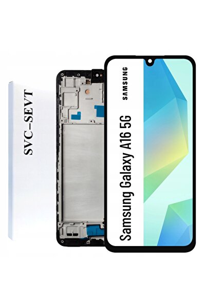NO BRAND Display pentru Samsung Galaxy A16 5G Ecran LCD cu ramă Original Zila...