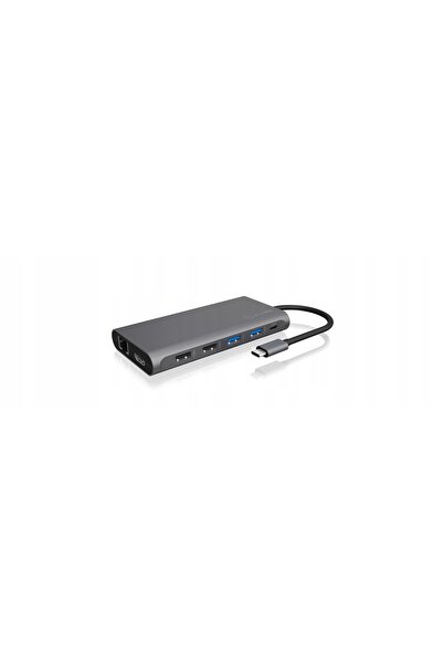 NO BRAND ICY BOX USB C Stație de andocare video triplă 12 în 1