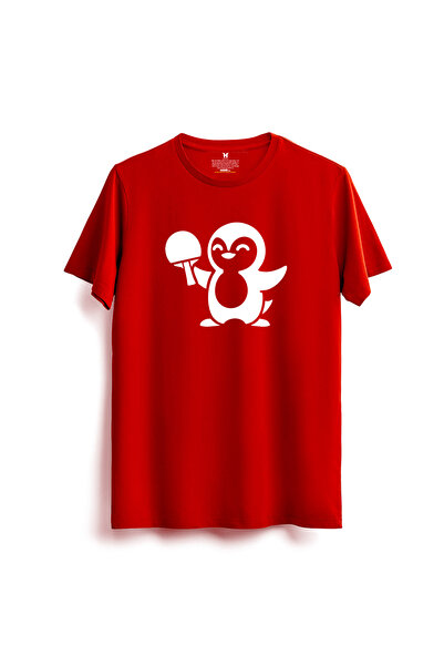 hakuof Table Tennis Printed Cotton T-Shirt Table Tennis