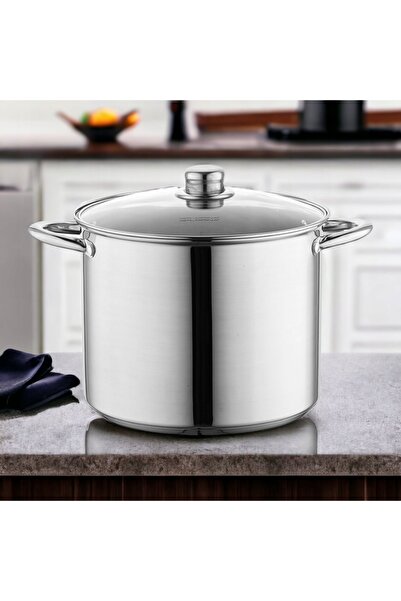 FLORINA Vas gastronomic tradițional mare, înalt, cu capac, 22 cm, 6,1 L, pent...