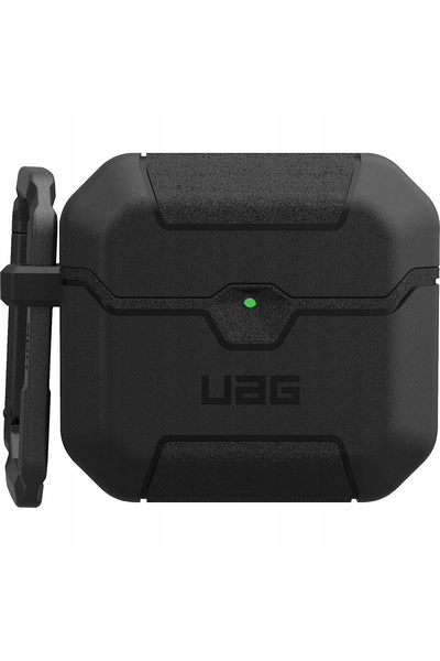 Urban Armor Gear Husă pentru AirPods 4. Gen UAG Scout Armor Carabiner Negru M...